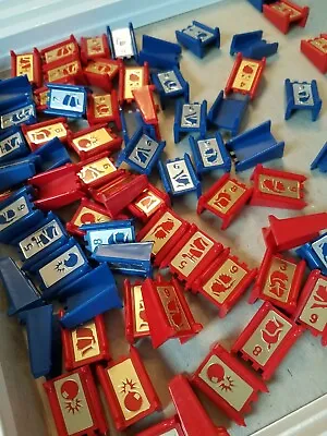 Vintage 1986 Stratego Board Game Milton Bradley Replacement Parts Pieces 4916 • $2