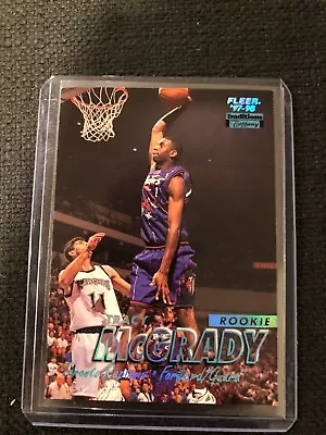 1997-98 Fleer #226 Tracy McGrady Tiffany Collection SP Rookie Parallel Nice • $75
