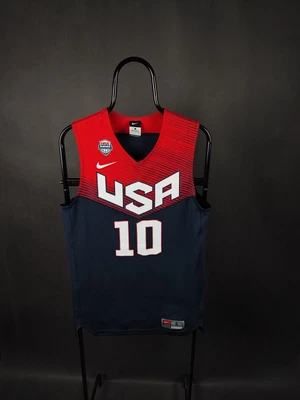£54 • Buy USA National Team Kyrie Irving #10 Basketball Jersey Nike Rare Size S WC USAB 