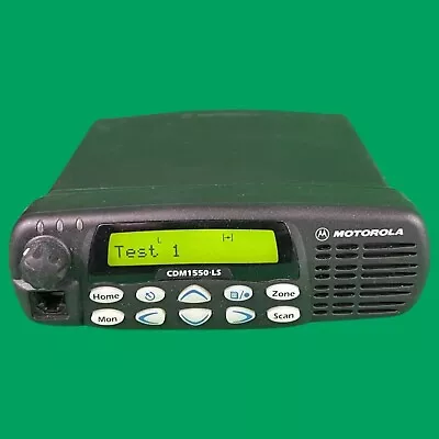 Motorola CDM1550LS / CDM1550 / Two-Way Radio / Analog / 20-54 Watts / 136-174MHz • $275