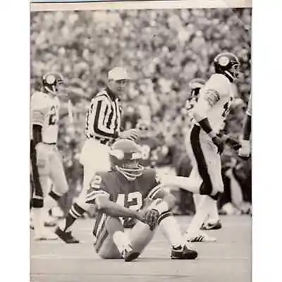 1975 Original Press Photo Football NFL Super Bowl IX Vikings Steelers 7x8 TK2-FP • $75