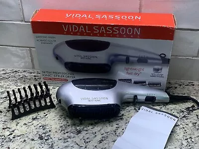 Vidal Sassoon 1875W Professional Ionic Styler Dryer VS783 Original Box WORKS • $39.99