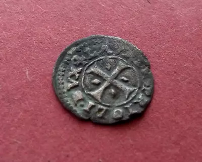 Crusaders-Jerusalem 1100 AD Medieval Billon Coin (Hammered ) 05g-15mm RARE • $5.31