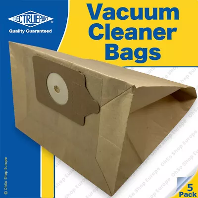 5x Dust Bags Type NVM-2B Vacuum Cleaner - Karcher 12.4 LTR T12/1 • £6.16