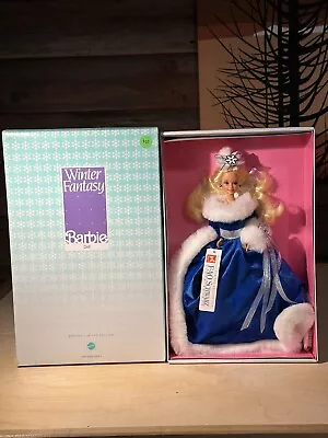 Winter Fantasy Barbie Doll 1990 Mattel #5946 NIB • $9.99