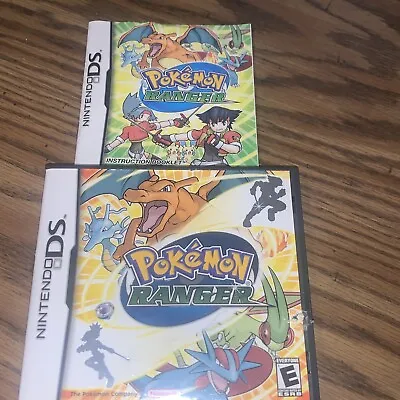 Pokemon Ranger Nintendo Ds. Case Andmanual Only.authentic. • $24