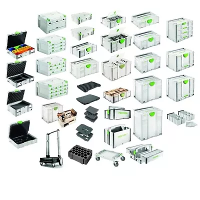 £86.46 • Buy Festool Festo Tanos Systainer 1-2 - 3 - 4 - 5 TLoc Sortainer Mini HWZ Roller Board