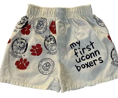 UConn Huskies Toddler Shorts “MY FIRST UCONN BOXERS” For March Madness!! Cute! • $22