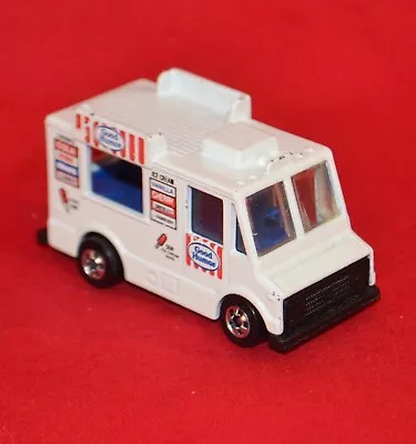 Vintage Hot Wheels Good Humor Ice Cream Truck Loose Bw Malaysia White • $4.95