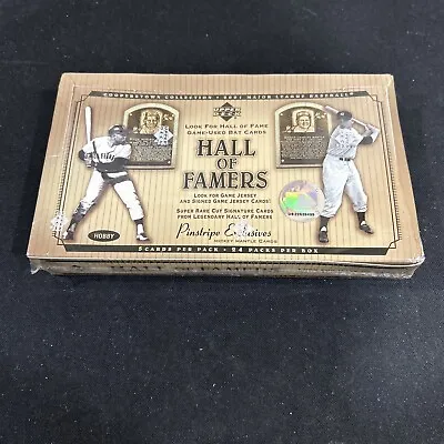 2001 Upper Deck Hall Of Famers Factory Sealed Box 24 Packs Babe Ruth Rare • $359.99