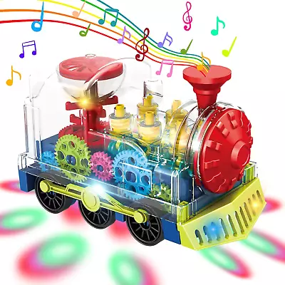 YOLOMOON Baby Toys Car For 1 2 3 Year Old Boys Girls Light Up Transparent Tr... • $28.97