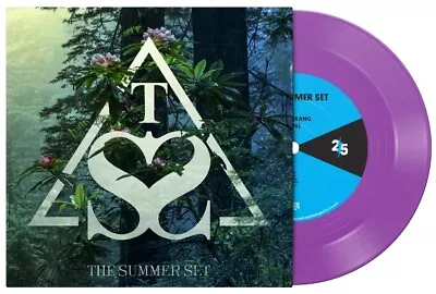 THE SUMMER SET Boomerang PURPLE VINYL 7  /500 Mayday Parade Fall Out Boy Maine • $24.95