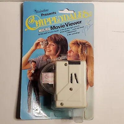 Vintage Fascinations Micro Movie Player/Viewer With (ADULT) Movie Chippendales 2 • $59