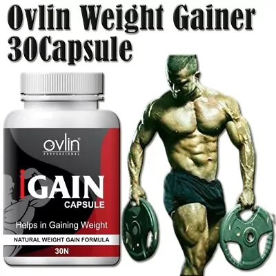 BODY GROW Fast Weight Gain Pills Muscle Gainer WEGHT GAIN 30 CAPSULES- Men UK • $16.43