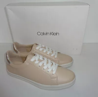 £28.98 • Buy Calvin Klein Ladies Trainers Casual Lace Up Shoes Womens RRP £70 New Size 4