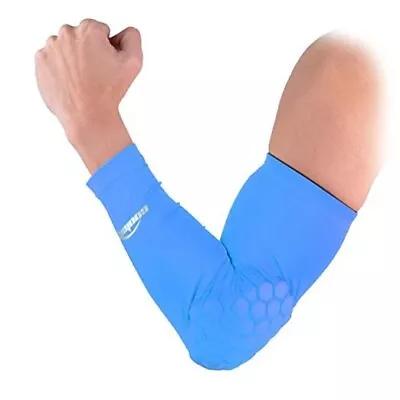  Padded Arm Sleeves Volleyball Basketball Football Compression Elbow Pads  • $28.16