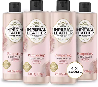 Imperial Leather Pampering Shower Gel Mallow & Rose Milk Signature Oil Blend  • £12.36