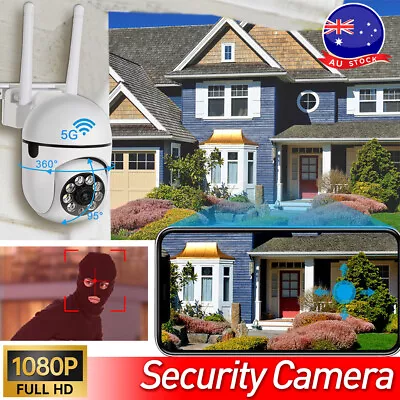 Security Camera Wireless System Home Outdoor 5G WiFi CCTV 1080P HD Night Vision • $21.99