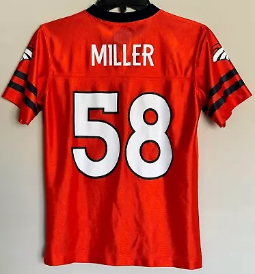 Denver Broncos Von Miller #58 Boy’s Size Medium 8-10 Football Jersey Youth Kids • $9.09