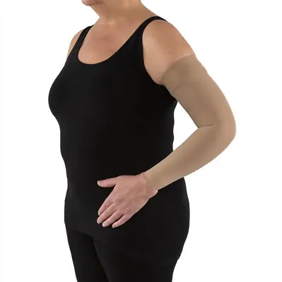 JOBST Bella Strong Armsleeve 20-30 MmHg W/ Silicone Top Band Size 5 - 102335 • $59.99
