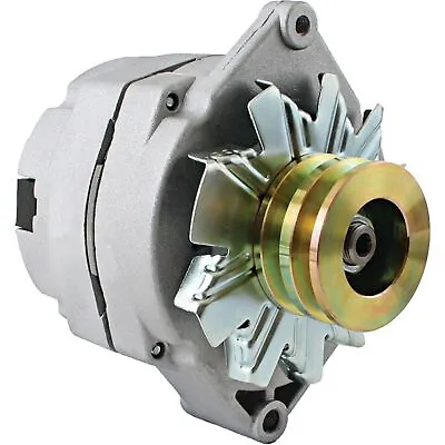 $88.04 • Buy New Alternator For Tractor & Chevy 10SI 1-Wire One Wire With 2 Groove Pulley