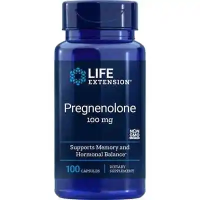 Life Extension Pregnenolone 100 Mg 100 Caps • $17.27