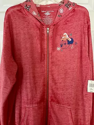 NWT Disney Cruise Line Zip-up Hoodie XXL 2XL Minnie Mouse Life’s Better At Sea • $29.99