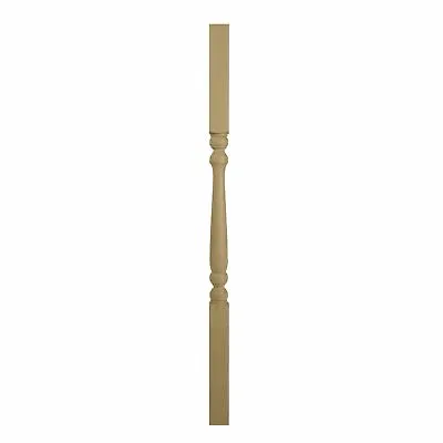 Solid White Oak 900mm Colonian Spindle Baluster 41x41mm • £10.63