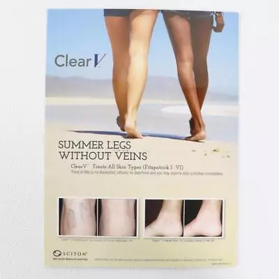 Sciton Clear V Summer Legs Without Veins Marketing Stand 2600-046-08 • $35