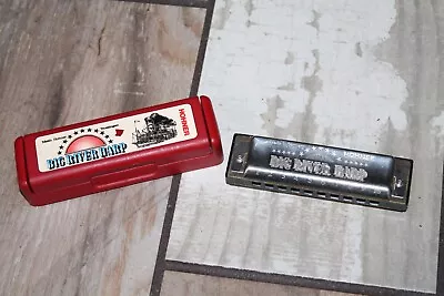 HOHNER BIG RIVER HARP Harmonica Made In Germany VINTAGE FREE SHIPPING • $14.27