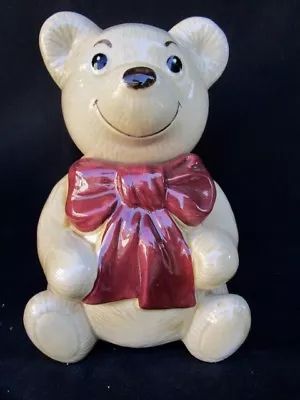 METLOX      TEDDY BEAR     Ceramic Cookie Jar   • $14.99