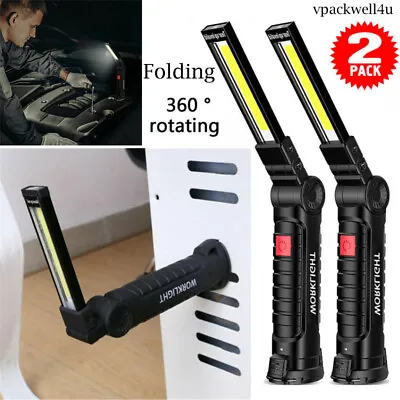 Super Bright 120000lm Rechargeable LED Work Light Folding Torch Lamp Flashlight • $9.30