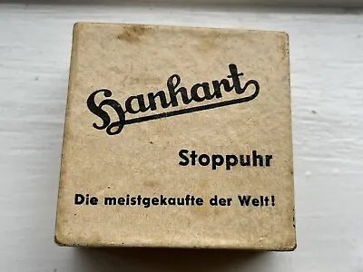 £85 • Buy Vintage Hanhart Stopwatch With Original Box