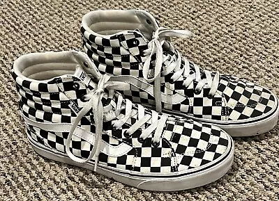 Vans Hi Top Checkerboard Mens 8.5 Women’s 10 • $24