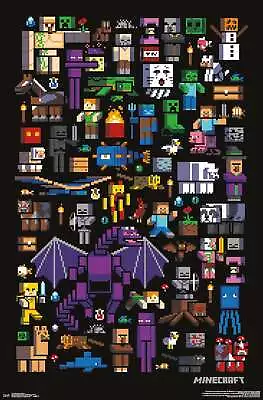 Minecraft - Mobbery Poster • $22.99