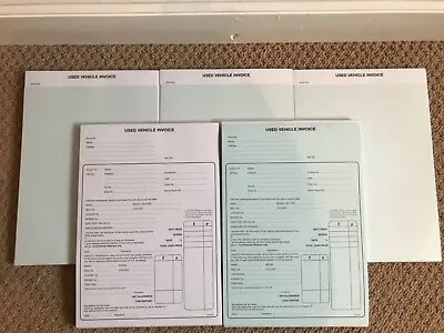 Used Car Sale Invoice Book Used Car Sales Invoice Pad & Receipt Buying & Selling • £12.75