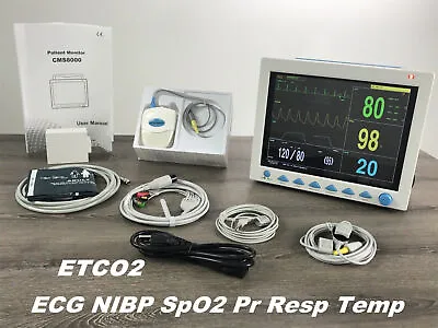 ETCO2 Capnography Vital Signs Patient Monitor7 Parameter CONTEC CMS8000 USA FDA • $798