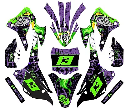 Graphic Kit For 2022-2023 Kawasaki KX85 KX112 Joker Decals • $141.86