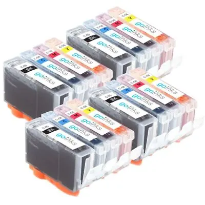 16 Ink Cartridges For Canon PIXMA IP3500 IP4200 MP500 MP800R MP970 MP510 MP610 • £24.20