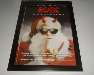 AC/DC Backtracks Deluxe Boxset-framed Original Advert • £16.99