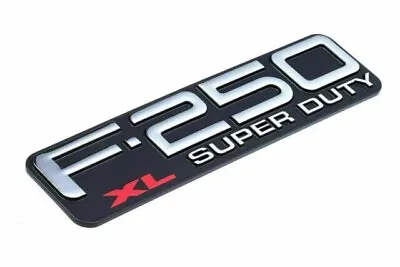 1 NEW  Ford F250 Super Duty XL Fender Emblem Nameplate F81Z-16720-LB Badge Logo • $22.95
