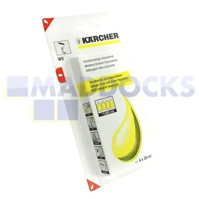 Original Karcher Glass Cleaning Concentrate For Karcher WV50 Window Vac • £12.03