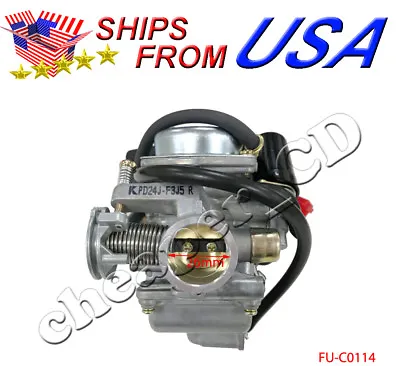 GY6 150cc Carburetor Carb 26mm 4 Stroke Moped Scooter Taotao Sunl Roketa JCL • $23.90