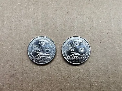 2022 P&D Anna May Wong American Women Quarter 2 Clad Uncirculated Coins • $2.19