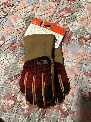 North Face Men’s Winter Leather Gloves New 🔥 • $24.95