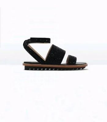 $50 • Buy New Zara Studded Sandals With Track Soles