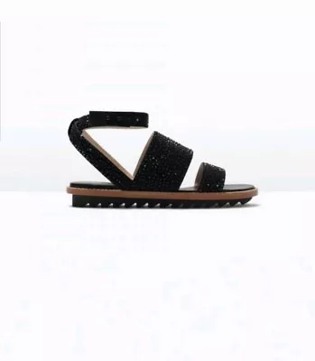 New Zara Studded Sandals With Track Soles • $50