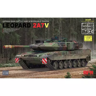Ryefield Model 1/35 German Leopard 2A7V Main Battle Tanks 5109 • $59.99
