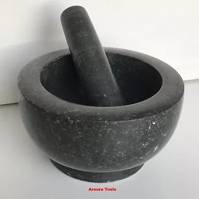 MORTAR & PESTLE SET Marble Stone Large Size- NEW • $39.95