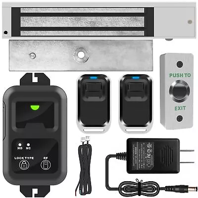 UHPPOTE Access Control Outswinging 600lb Electric Magnetic Door Lock Kit System • $146.90